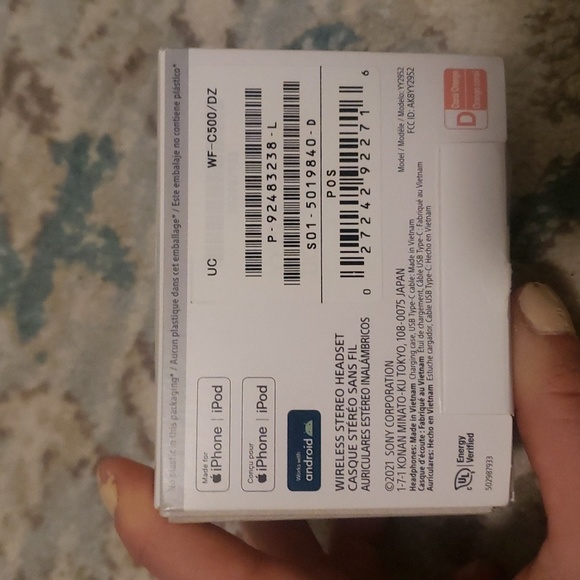 NWT SONY WF-C500 Wireless Stereo Headphones - Picture 10 of 10